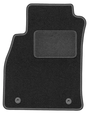 Immagine prodotto di Tappetino guidatore in moquette per Opel Insignia A 2008-2017 (berlina/station wagon/Grand tourer) – 1 pezzo, grigio grafite, su misura – Wielganizator LUX