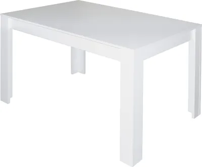 Produktbild von Esstisch >Pit< in weiß matt - 120x75x80cm (BxHxT)