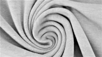 Produktbild von Jersey Yara Silbergrau Melange 220 g/m², ca. 0,5 m lang, ca. 1,5 m breit, Stoffe Meterware, Baumwolljersey