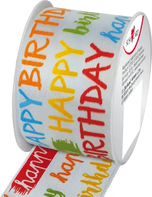 Image de SUSY CARD  40030746 SUSY CARD Geschenkband auf Spule "Birthday Party"