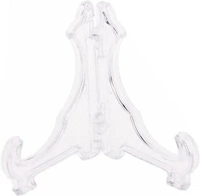 Produktbild von Kunststoff Display Standard - Eselhalter - Objekt-Show - Einstellbare Scharniere - 8.5 CM High - Transparent