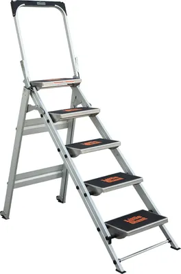 Produktbild von Little Giant mit Sicherheitsbügel - Stufenanzahl: 5, Standhöhe: 112 cm