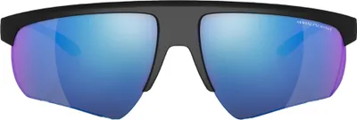 Immagine prodotto di Armani Exchange - Occhiali da sole a specchio SY121 (taglia unica) (blu/nero)