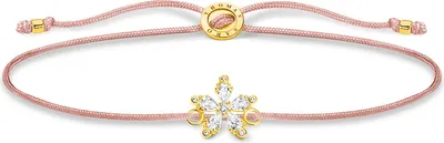 Produktbild von Thomas Sabo LS119-379-19-L20v Damen-Armband Blume Goldfarben