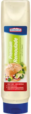 Immagine prodotto di Homann Premium Remoulade piccante alle erbe con pezzi di cetriolo 875ml