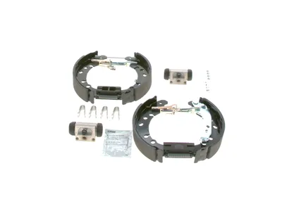 Produktbild von BOSCH Bremsen Set Bremsbackensatz Hinten für TOYOTA Yaris Schrägheck (P13) 0 204 114 692