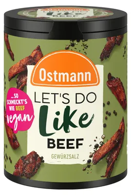 Produktbild von Ostmann Lets Do Like Beef Gewürzmischung intensiver Geschmack 90g