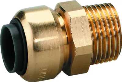 Produktbild von SCHNEIDER Einschraubsteckverbinder gerade AG 1/2" für 18 mm Druckluftrohr