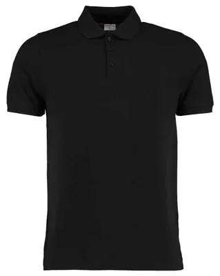 Productafbeelding van Kustom Kit - "Klassic" Poloshirt, superwasbaar op 60°C, voor heren, model LT4364 (maat S) (zwart)