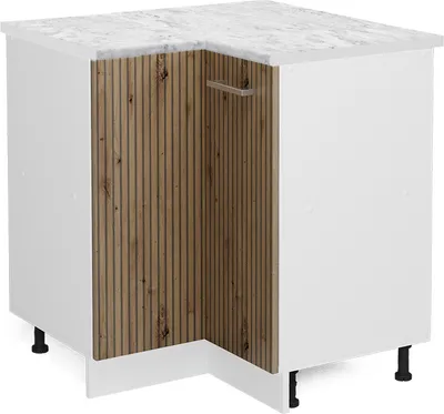 Image de Meuble d'angle Vicco R-Line Chêne Artisan 75.6cm , PT Marbre, Model 49235