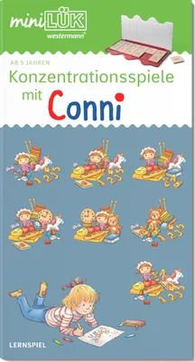 Produktbild von miniLÜK. Vorschule/ 1. Klasse Konzentrationsspiele mit Conni
