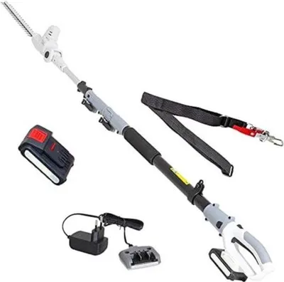 Obrázok produktu pre Ergonomické teleskopické nožnice na strihanie vo výške – čierne – 2 metre