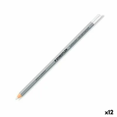 Produktbild von STAEDTLER Trockenmarker nonpermanent weiß 12 Stück