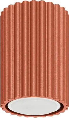 Produktbild von Plafond KARBON 10 roter Ocker 1xGU10 10W Aluminium 10x6.5x6.5cm Sollux Lighting