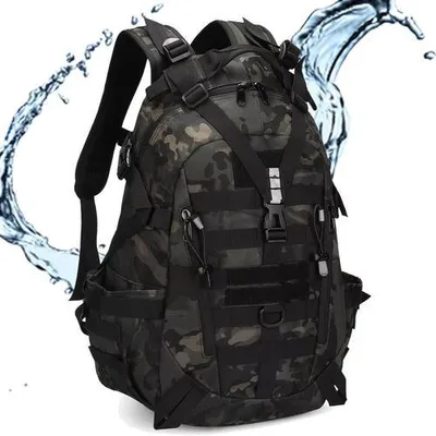 Image de 30L Army Sac à dos Molle militaire Armée de terre extérieur étanche Trekking Bundeswehr sac à dos de combat pour voyage extérieur camping randonnée trekking