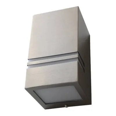 Produktbild von Eco-Light Außenwandleuchte "Stripes" Edelstahl 15x8,7x8,5cm 12W 680lm ST5003-1