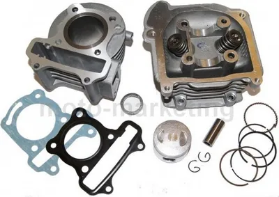 Produktbild von 60 CCM Sport Racing Zylinder KIT Kopf Set KOMPLETT Satz für BAOTIAN BT49QT-7 Zylinderkit