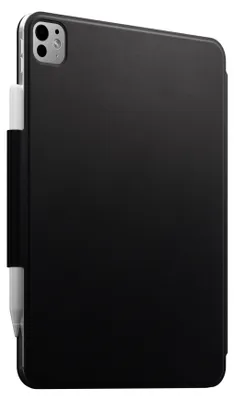 Produktbild von Nomad, Apple iPad Pro 11" 2024/2025 M4/M5 Lederetui mit Standfunktion, Schwarz