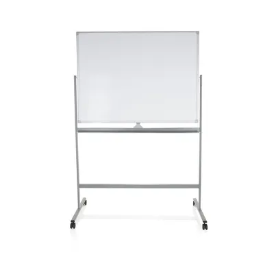 Obrázek produktu pro hjh OFFICE Tabule v 187,0 cm x š 128,0 cm MULTIBOARD I Flipchartová magnetická tabule, tabule s kolečky