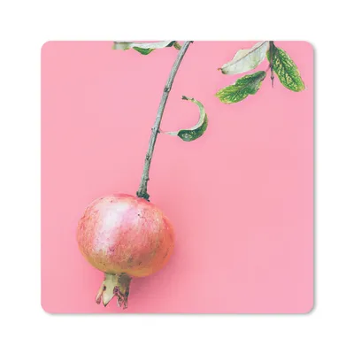 Produktbild von MuchoWow® Mauspad Mousepad Pflanzen - Sommer - Rosa 20x20 cm - Mousepads - Maus Mat - Pad - Mausunterlage - Desk Mat - Bureauartikeln