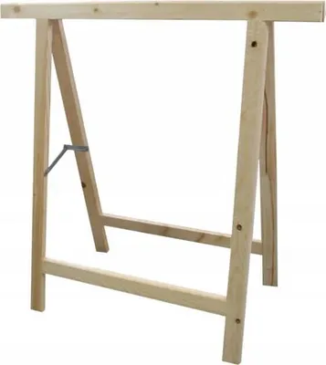 Obrázok produktu pre Drevený kozlík zo smrekového a borovicového dreva 75x75cm univerzálny