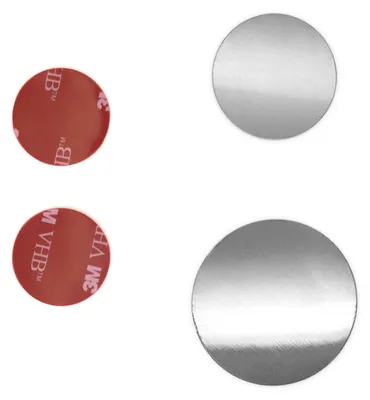 Produktbild von Ersatzteile Set passend für Magnet Kugelkopfhalterung Klebeplättchen + Metallplättchen