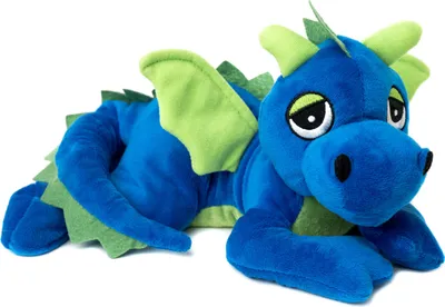 Produktbild von Habibi Warme/Mikrowelle warmendes Stofftier - Drache - 33 cm - Boxsack