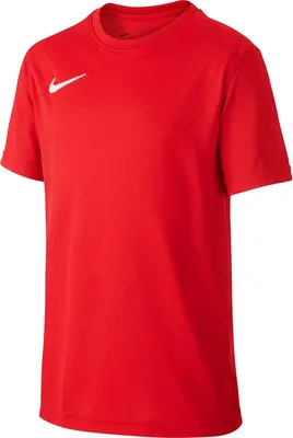 Produktbild von Nike Dri Fit Park 7 Kurzarm-t-shirt Rot 13-15 Years Junge Rot 13-15 Years