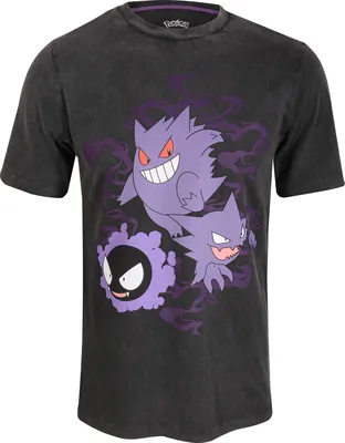 Produktbild von Pokemon T-Shirt M Schwarz Uni Ghosts