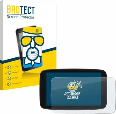 Produktbild von BROTECT Entspiegelungs Schutzglas für TomTom Go Navigator 7 (2. Generation) Schutzfolie Panzer Folie Glas Display Schutz matt