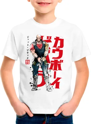 Produktbild von style3 Get Ready Jet Kinder T-Shirt bebop anime manga swordfish