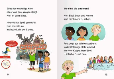 Obrázok produktu pre Leserabe 1. Lesestufe - Aufregung im Freizeitpark