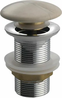 Produktbild von DALMA Ablaufgarnitur 5/4“ click-clack, Marfil