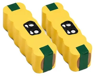 Image de Batterie rechargeable, 14,4V, capacité de 9800mAh, lot de 2, 14,4 V
