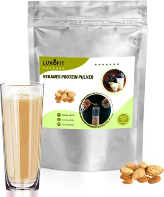 Produktbild von Mandel Veganes Protein Eiweiß Pulver Zuckerfrei 1 kg
