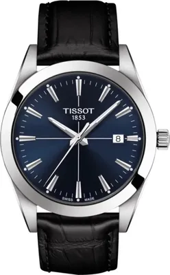 Obrázek produktu pro Pánské náramkové hodinky Tissot T127.410.16.041.01, quartz, pouzdro z nerezové oceli, kožený řemínek