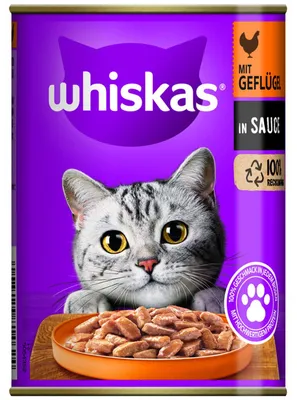 Produktbild von Whiskas Dose in Sauce Geflügel 400g