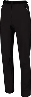 Produktbild von Regatta Xert Stretch Damen Outdoorhose mit Gürtel in Kurzgröße, Farbe:Schwarz, Größe:20