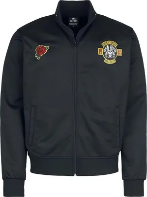 Produktbild von Guns N' Roses Trainingsjacke Herren Soccer Trackjacket schwarz 4XL