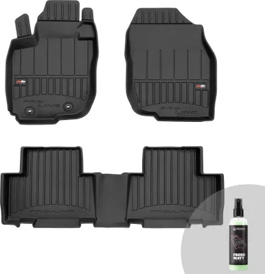 Produktbild von FROGUM ProLine 3D Gummimatten Exklusiven Auto Fußmatten Autofussmatten für Toyota RAV4 III 2005-2012