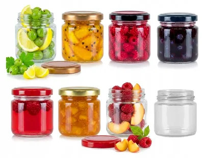 Immagine prodotto di 50 vasetti da 100 ml per alimenti, ideali per conservare miele, marmellata e confetture