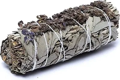 Produktbild von Weißer Salbeifleck mit Lavendel S 2er-Set - ±11x3,5cm; ±30-40g