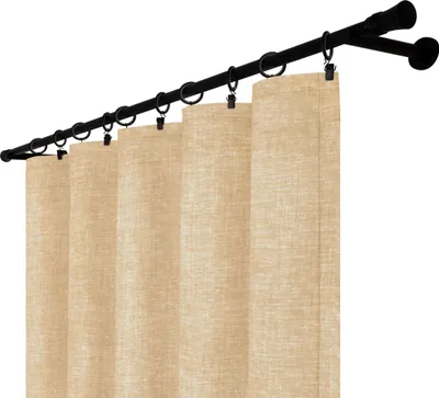 Produktbild von Blickdichte Gardine Kräuselband, Maße: 140x240 cm, Farbe: Mila