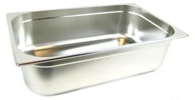 Produktbild von GN 1/1 Gastronormbehälter GN-Behälter Edelstahl 16 Liter Tiefe 100mm
