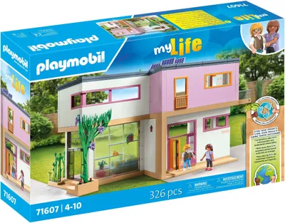 Produktbild von PLAYMOBIL My Life 71607 Wohnhaus mit Wintergarten