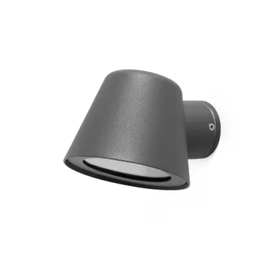 Produktbild von Faro 71363, Wandbeleuchtung für den Außenbereich, Grau, Aluminium, IP44, I, GU10