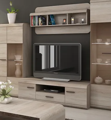 Produktbild von Lowboard TV-Board TV-Kommode Fernsehtisch 140cm eiche sonoma