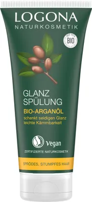 Produktbild von Logona Glanz Spülung Bio-Arganöl, 200ml