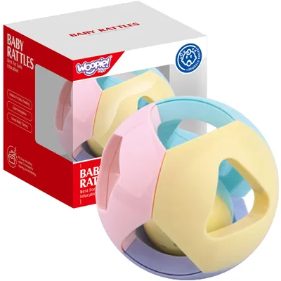 Zdjęcie produktu dla Woopie Baby Pastelowa Grzechotka Kula Do Raczko