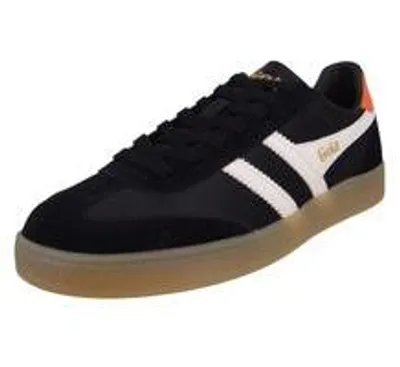 Image de Gola Pour des hommes Faible Sneaker Viper Leather CMB872 Low Top CMB872 noir